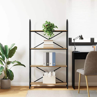 Bookshelf Artisan Oak 80 x 30 x 146 cm Engineered wood