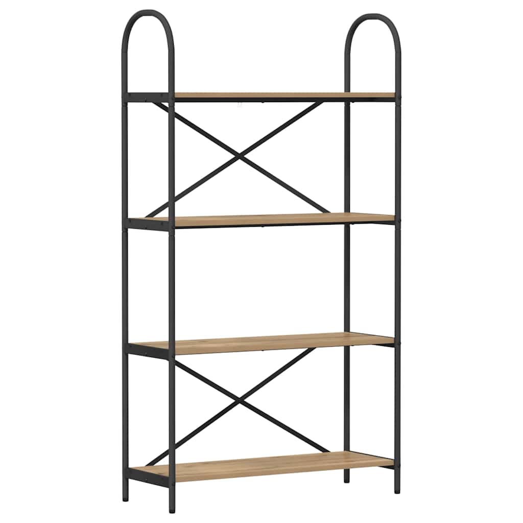 Bookshelf Artisan Oak 80 x 30 x 146 cm Engineered wood