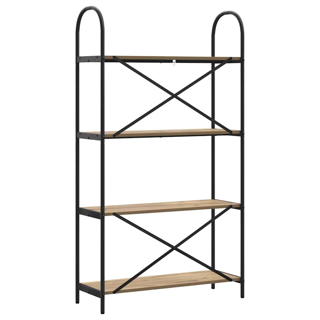 Bookshelf Artisan Oak 80 x 30 x 146 cm Engineered wood