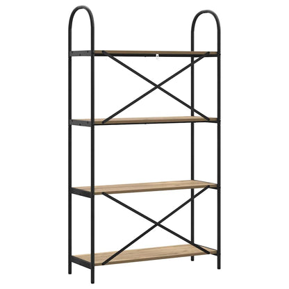 Bookshelf Artisan Oak 80 x 30 x 146 cm Engineered wood