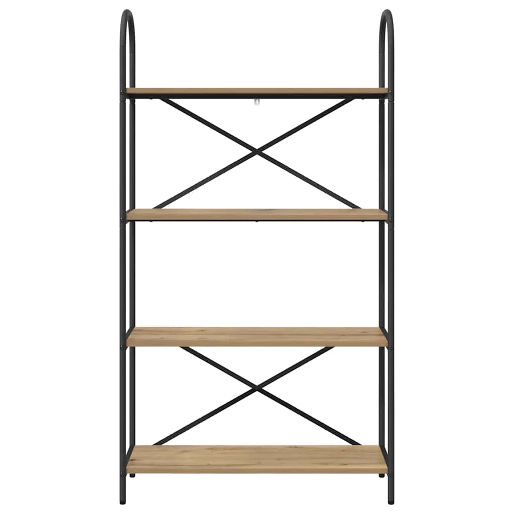 Bookshelf Artisan Oak 80 x 30 x 146 cm Engineered wood