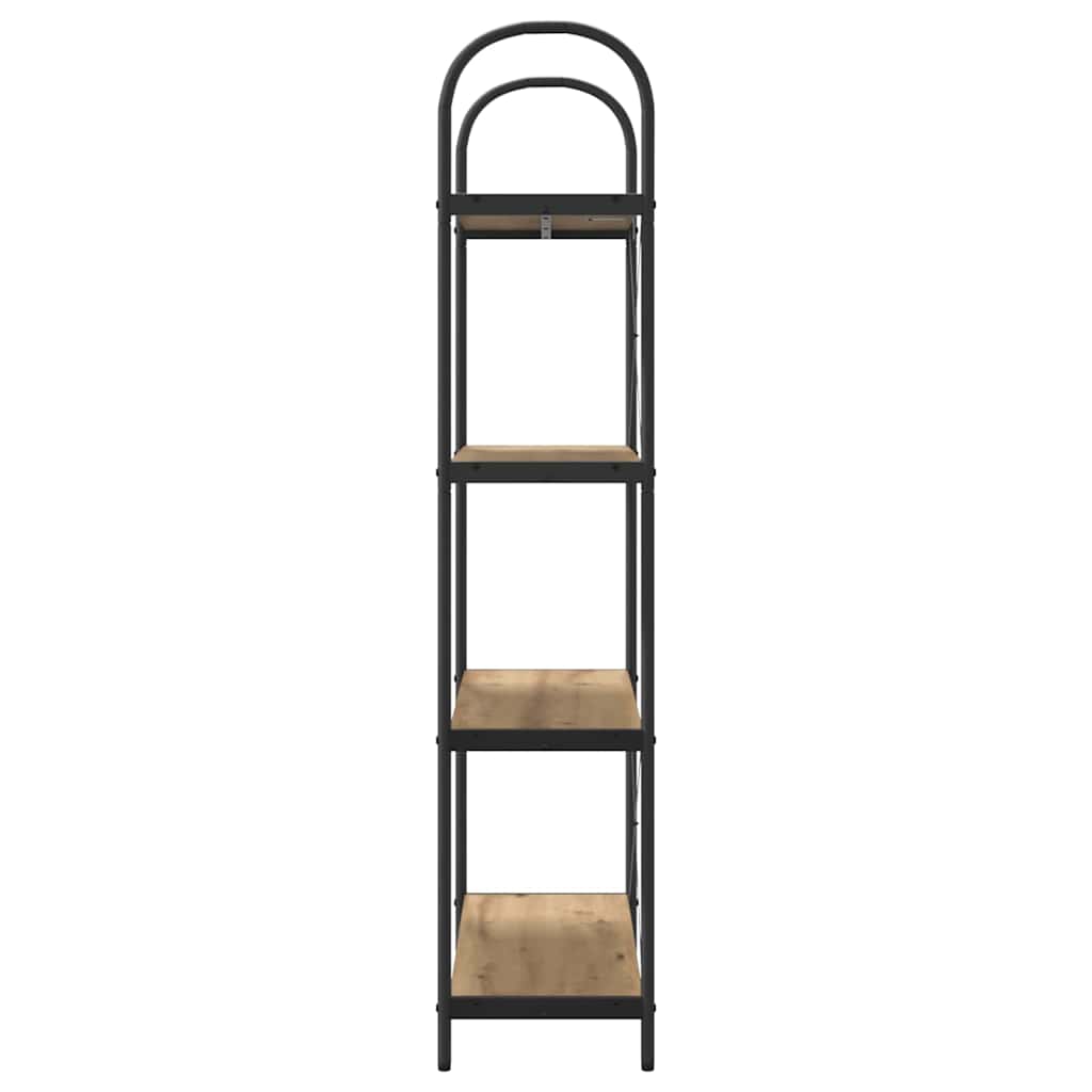 Bookshelf Artisan Oak 80 x 30 x 146 cm Engineered wood