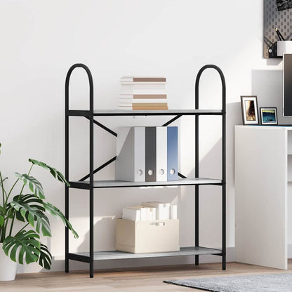 Bookshelf Grey Sonoma 80 x 30 x 109 cm Engineered wood