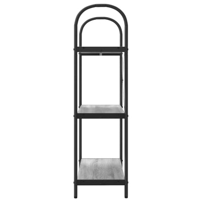 Bookshelf Grey Sonoma 80 x 30 x 109 cm Engineered wood