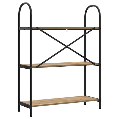 Bookshelf Artisan Oak 80 x 30 x 109 cm Engineered wood