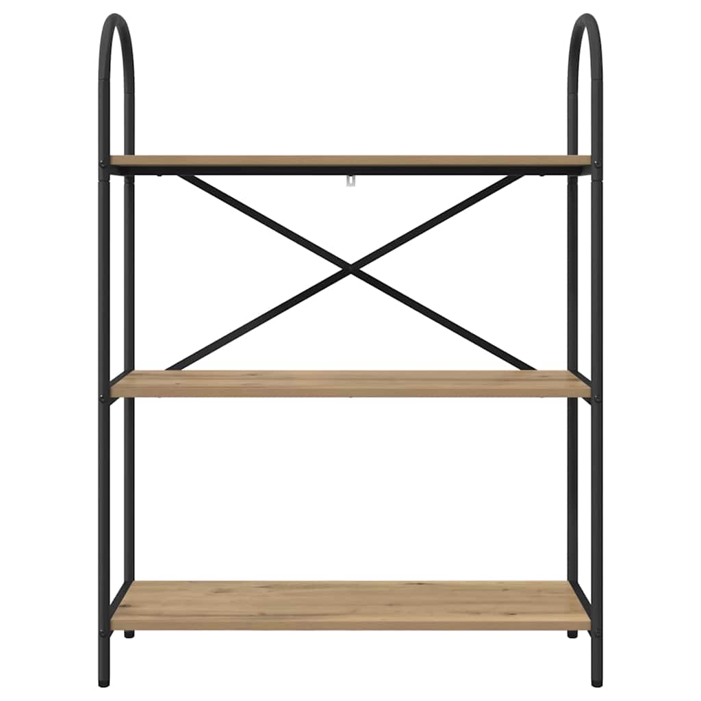 Bookshelf Artisan Oak 80 x 30 x 109 cm Engineered wood