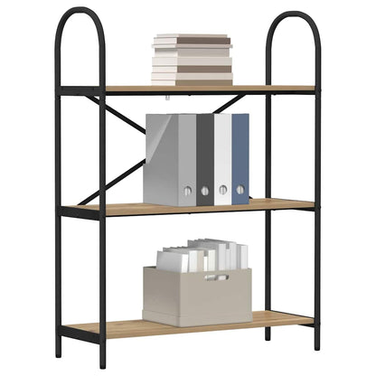 Bookshelf Artisan Oak 80 x 30 x 109 cm Engineered wood