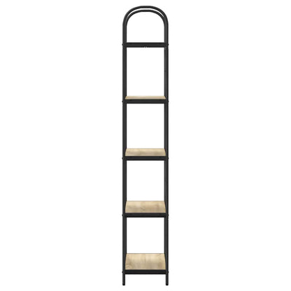 Bookshelf Sonoma Oak 60 x 30 x 183 cm Engineered wood