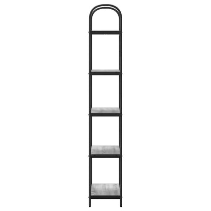 Bookshelf Grey Sonoma 60 x 30 x 183 cm Engineered wood