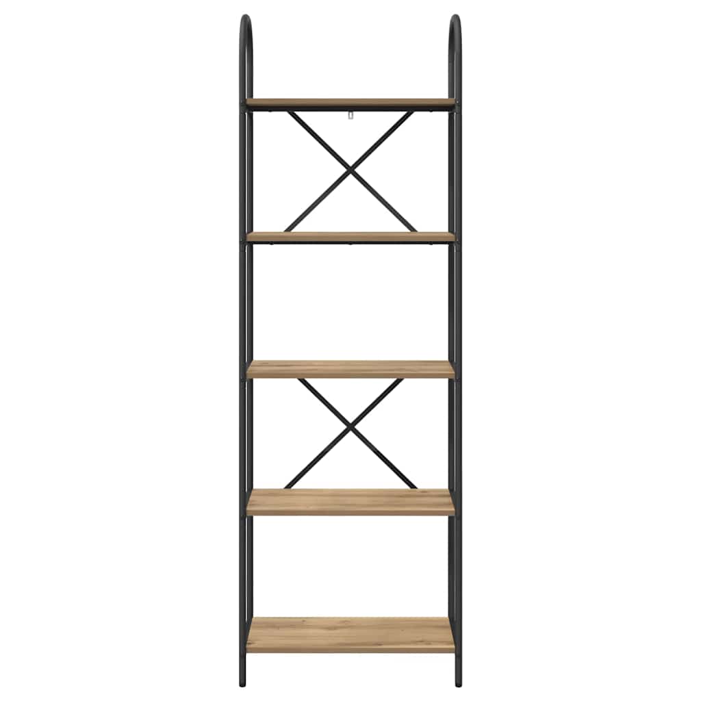 Bookshelf Artisan Oak 60 x 30 x 183 cm Engineered wood