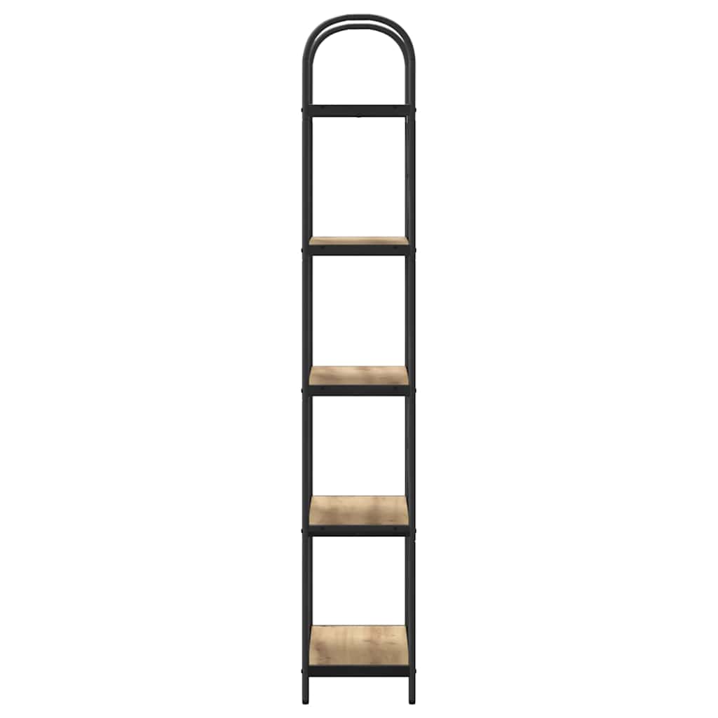 Bookshelf Artisan Oak 60 x 30 x 183 cm Engineered wood