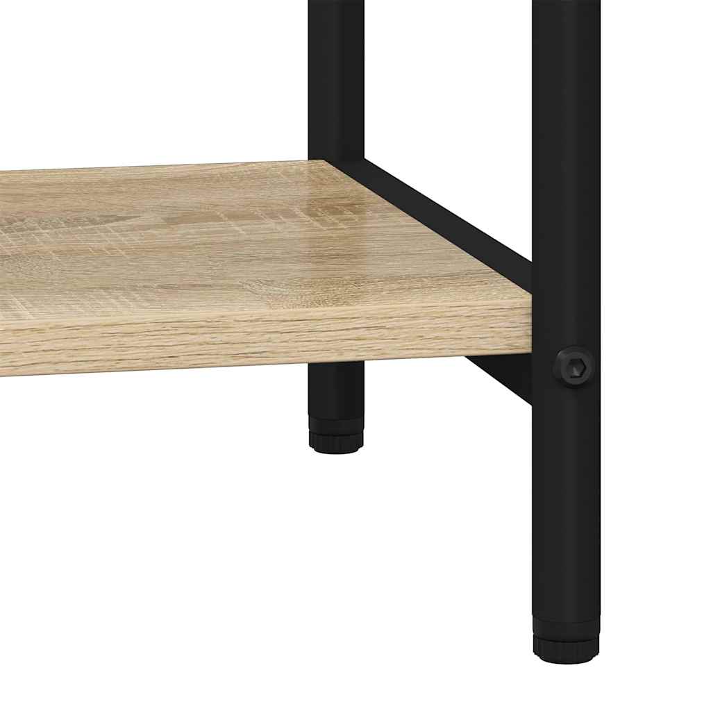 Bookshelf Sonoma Oak 60 x 30 x 146 cm Engineered wood