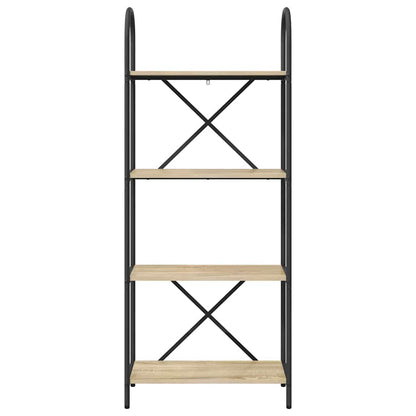 Bookshelf Sonoma Oak 60 x 30 x 146 cm Engineered wood