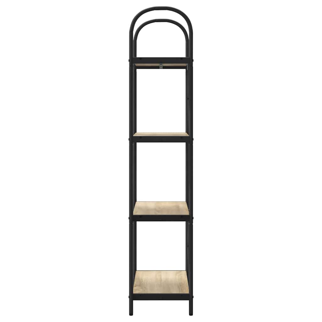 Bookshelf Sonoma Oak 60 x 30 x 146 cm Engineered wood