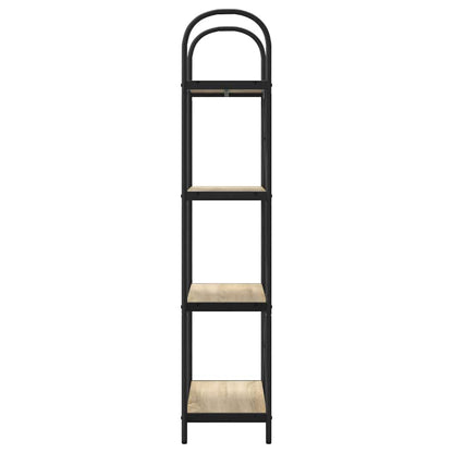 Bookshelf Sonoma Oak 60 x 30 x 146 cm Engineered wood