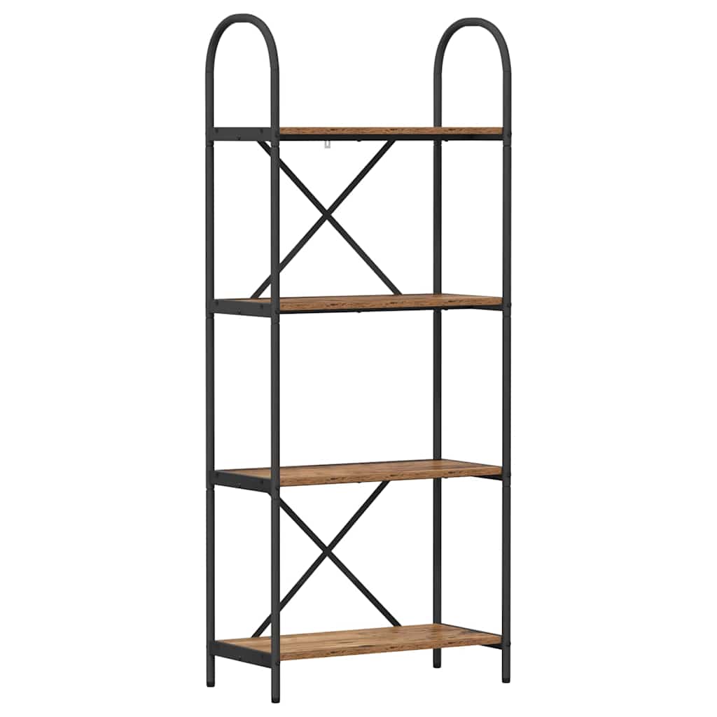 Bookshelf Old Wood 60 x 30 x 146 cm Engineered wood