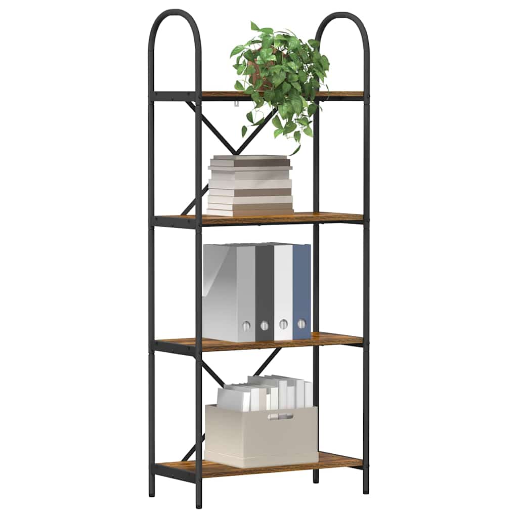 Bookshelf Old Wood 60 x 30 x 146 cm Engineered wood