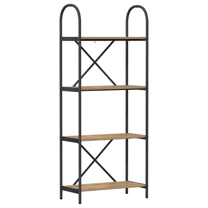 Bookshelf Artisan Oak 60 x 30 x 146 cm Engineered wood