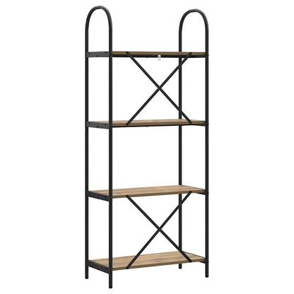 Bookshelf Artisan Oak 60 x 30 x 146 cm Engineered wood