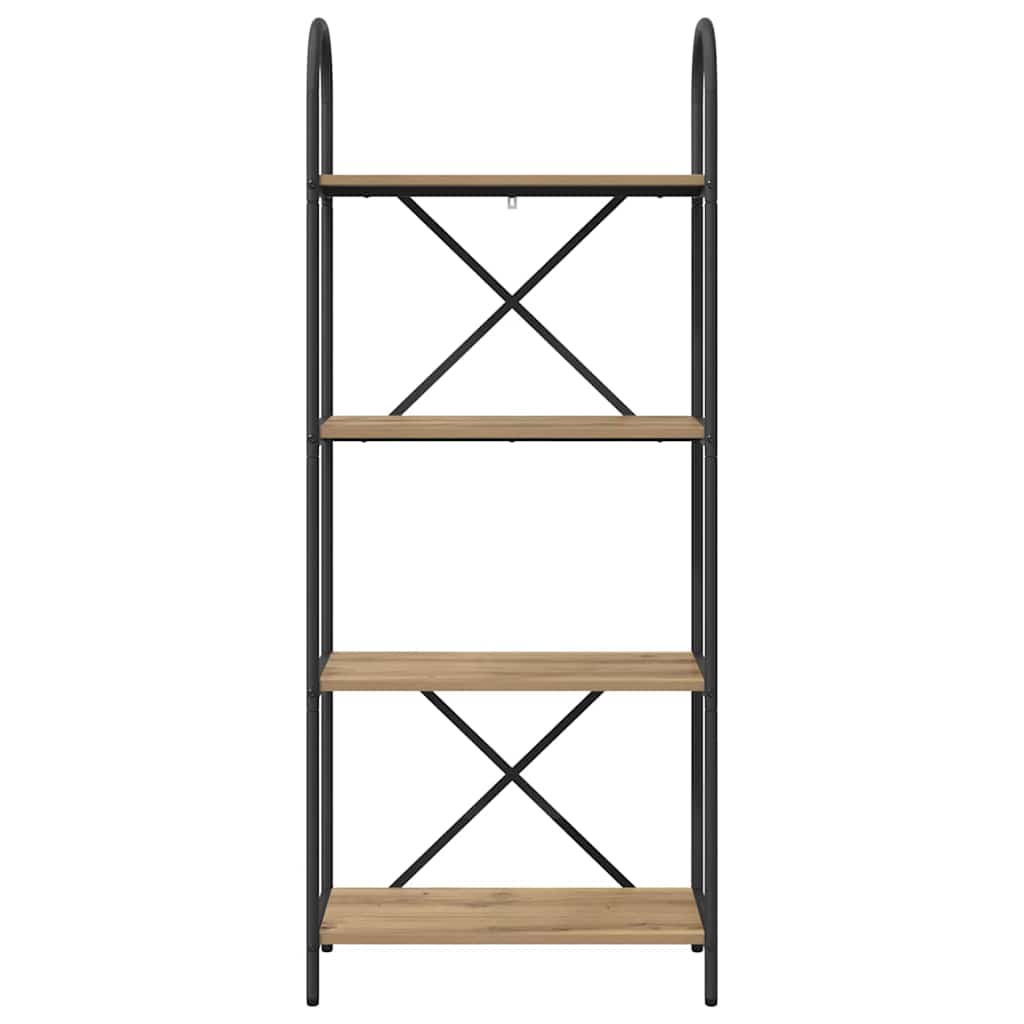 Bookshelf Artisan Oak 60 x 30 x 146 cm Engineered wood