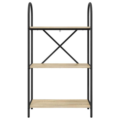 Bookshelf Sonoma Oak 60 x 30 x 109 cm Engineered wood