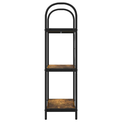 Bookshelf Smoked Oak 60 x 30 x 109 cm Engineered wood