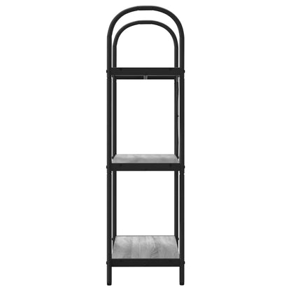 Bookshelf Grey Sonoma 60 x 30 x 109 cm Engineered wood