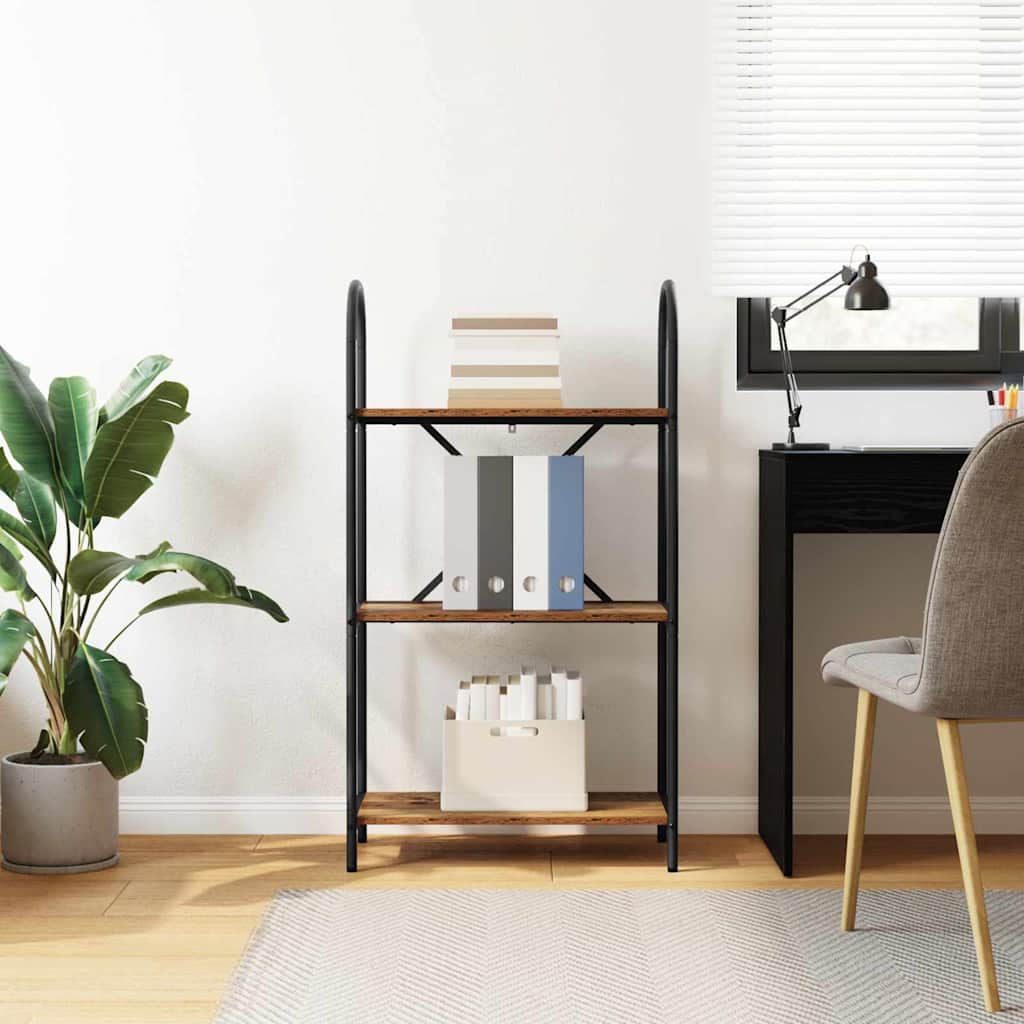 Bookshelf Old Wood 60 x 30 x 109 cm Engineered wood