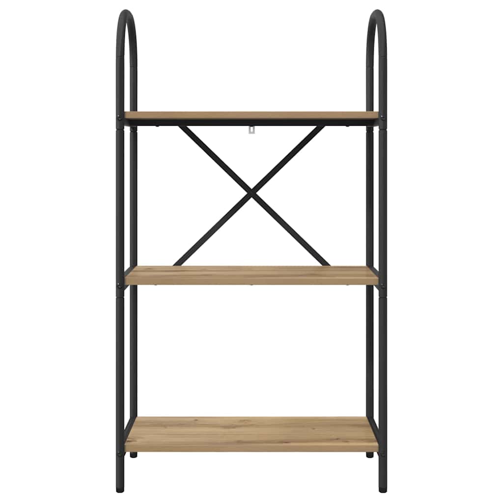 Bookshelf Artisan Oak 60 x 30 x 109 cm Engineered wood