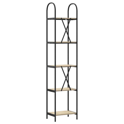 Bookshelf Sonoma Oak 40 x 30 x 183 cm Engineered wood