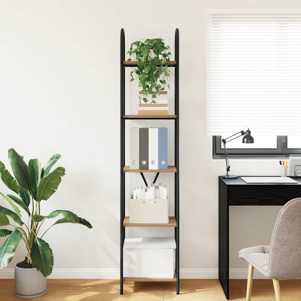 Bookshelf Artisan Oak 40 x 30 x 183 cm Engineered wood