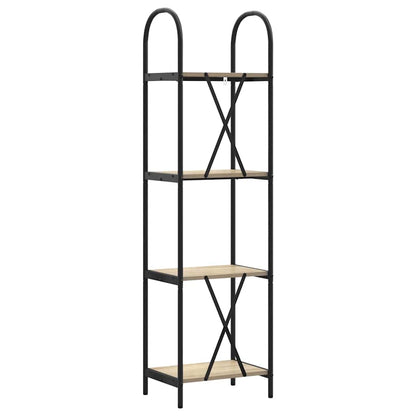 Bookshelf Sonoma Oak 40 x 30 x 146 cm Engineered wood