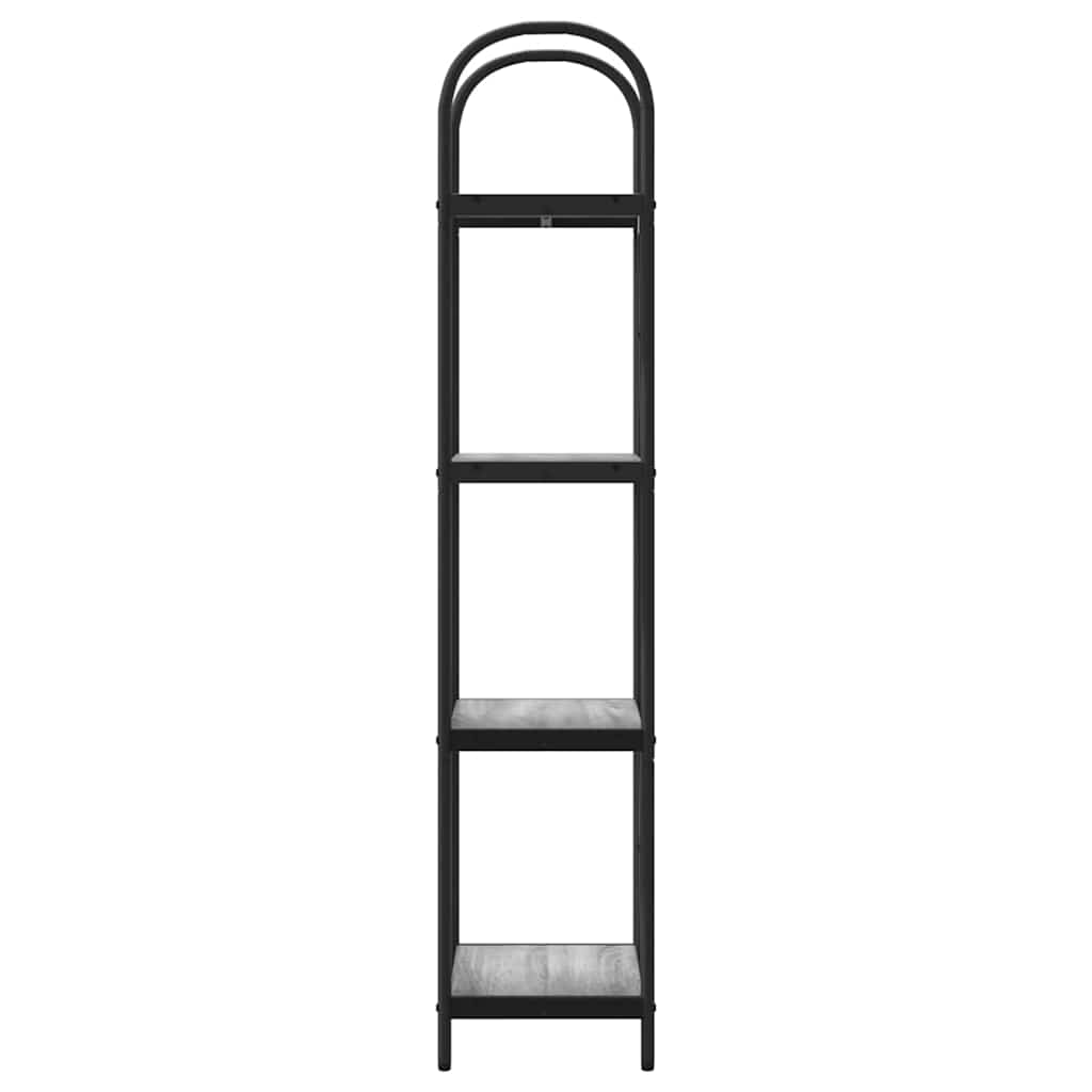 Bookshelf Grey Sonoma 40 x 30 x 146 cm Engineered wood