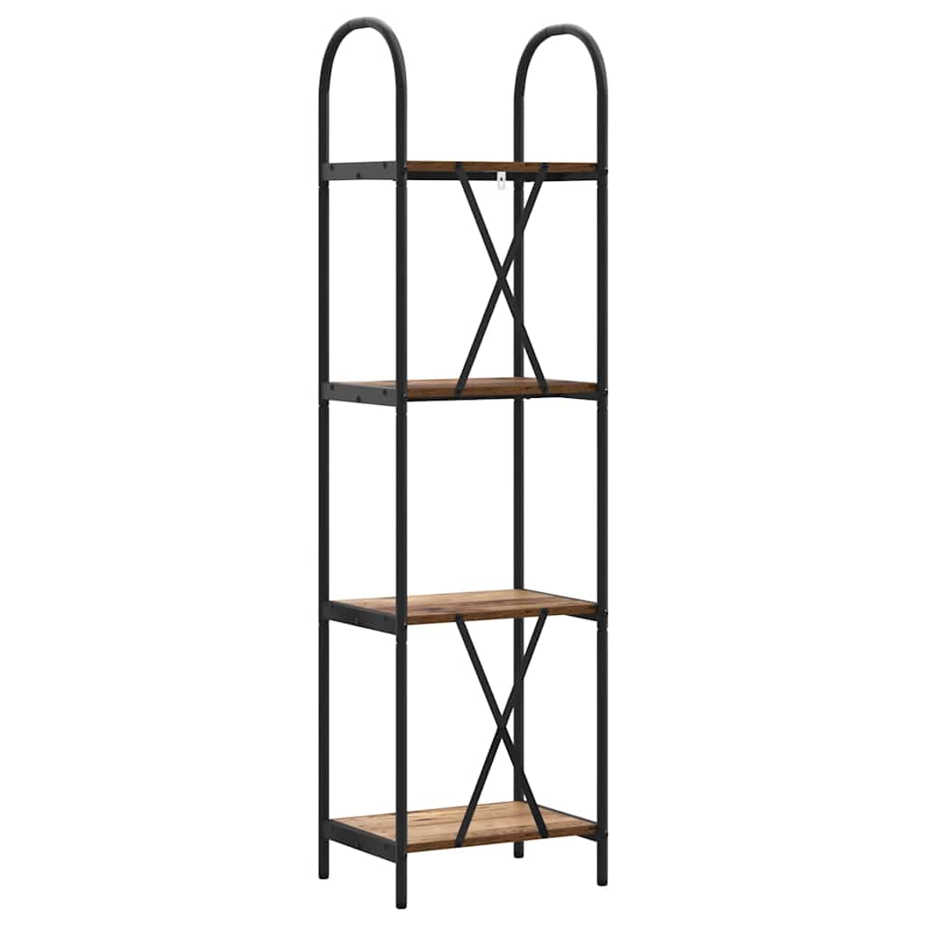 Bookshelf Old Wood 40 x 30 x 146 cm Engineered wood