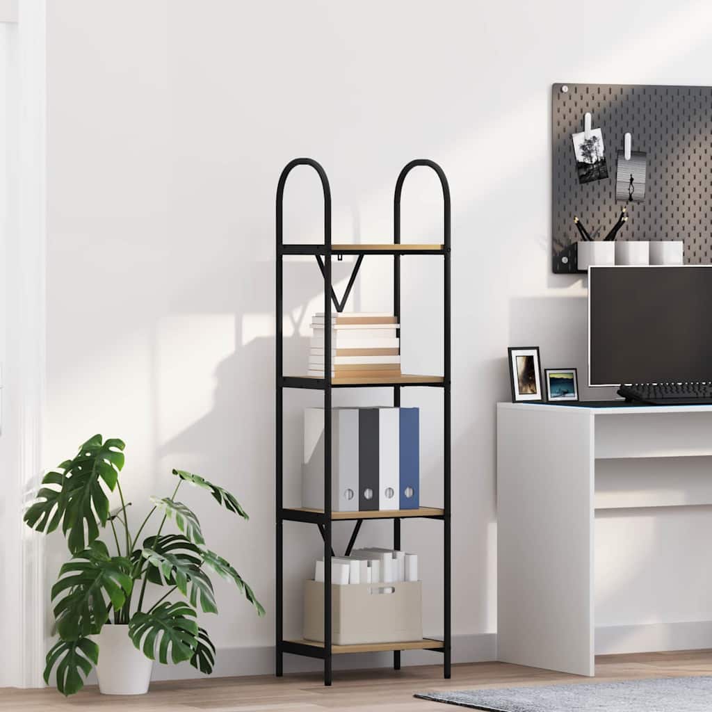 Bookshelf Artisan Oak 40 x 30 x 146 cm Engineered wood