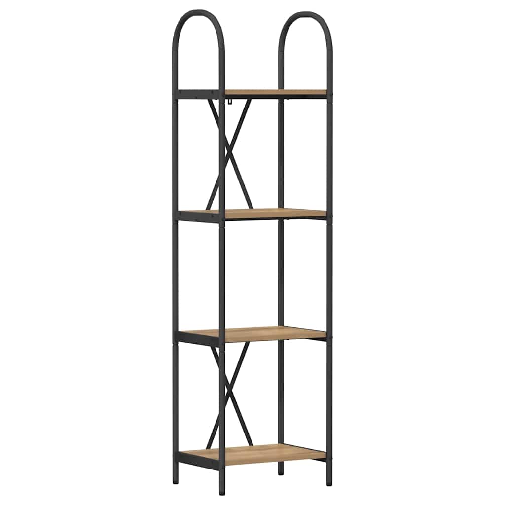 Bookshelf Artisan Oak 40 x 30 x 146 cm Engineered wood