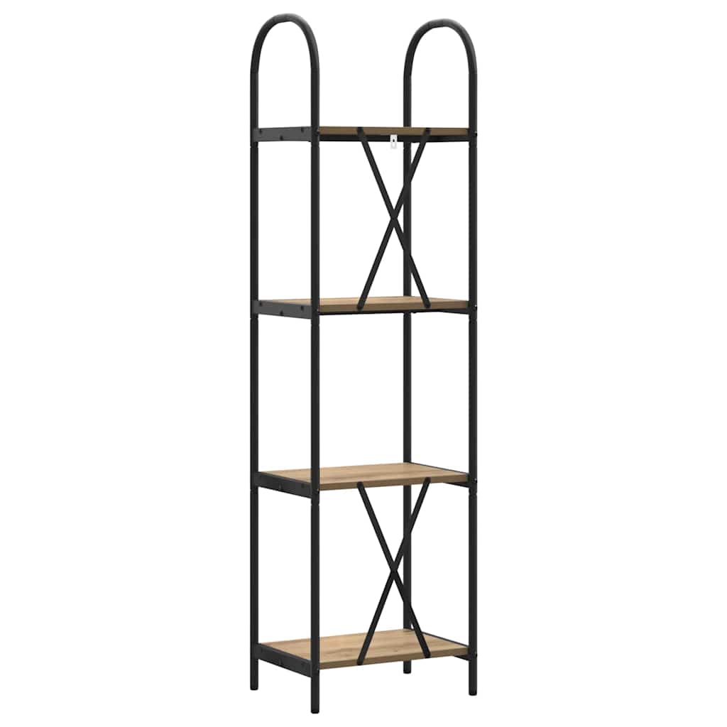 Bookshelf Artisan Oak 40 x 30 x 146 cm Engineered wood