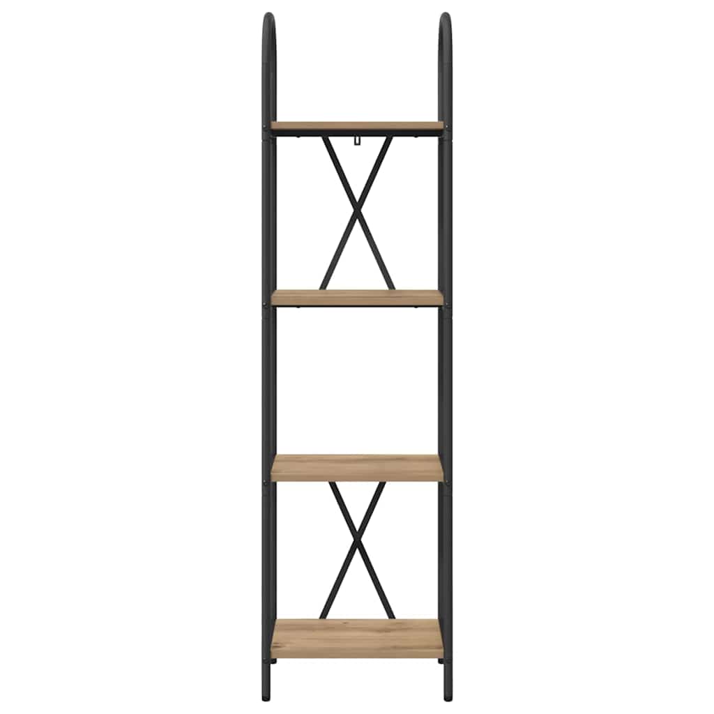 Bookshelf Artisan Oak 40 x 30 x 146 cm Engineered wood