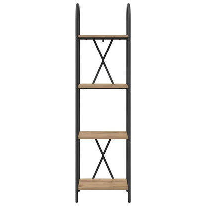 Bookshelf Artisan Oak 40 x 30 x 146 cm Engineered wood