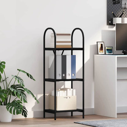 Bookshelf Black Oak 40 x 30 x 109 cm Engineered wood