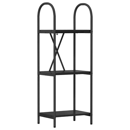 Bookshelf Black Oak 40 x 30 x 109 cm Engineered wood