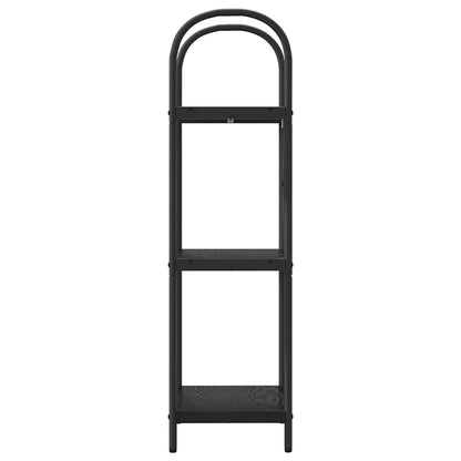 Bookshelf Black Oak 40 x 30 x 109 cm Engineered wood