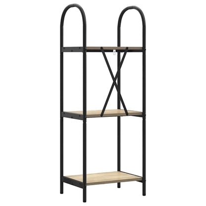 Bookshelf Sonoma Oak 40 x 30 x 109 cm Engineered wood