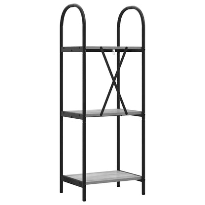 Bookshelf Grey Sonoma 40 x 30 x 109 cm Engineered wood