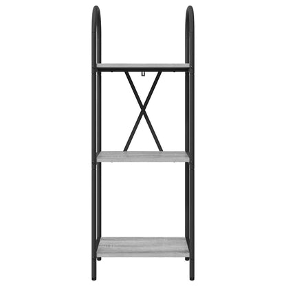 Bookshelf Grey Sonoma 40 x 30 x 109 cm Engineered wood