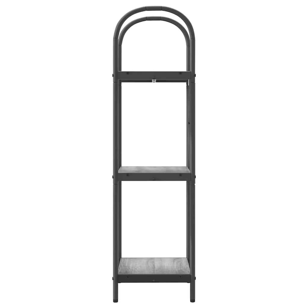 Bookshelf Grey Sonoma 40 x 30 x 109 cm Engineered wood