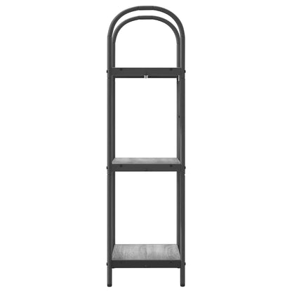 Bookshelf Grey Sonoma 40 x 30 x 109 cm Engineered wood