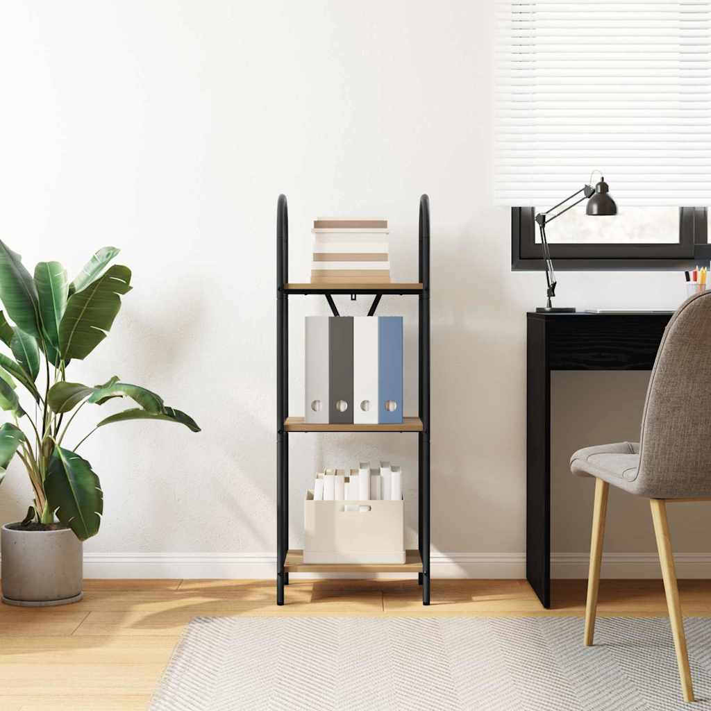 Bookshelf Artisan Oak 40 x 30 x 109 cm Engineered wood