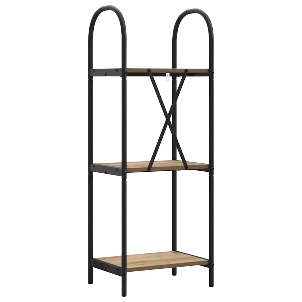 Bookshelf Artisan Oak 40 x 30 x 109 cm Engineered wood