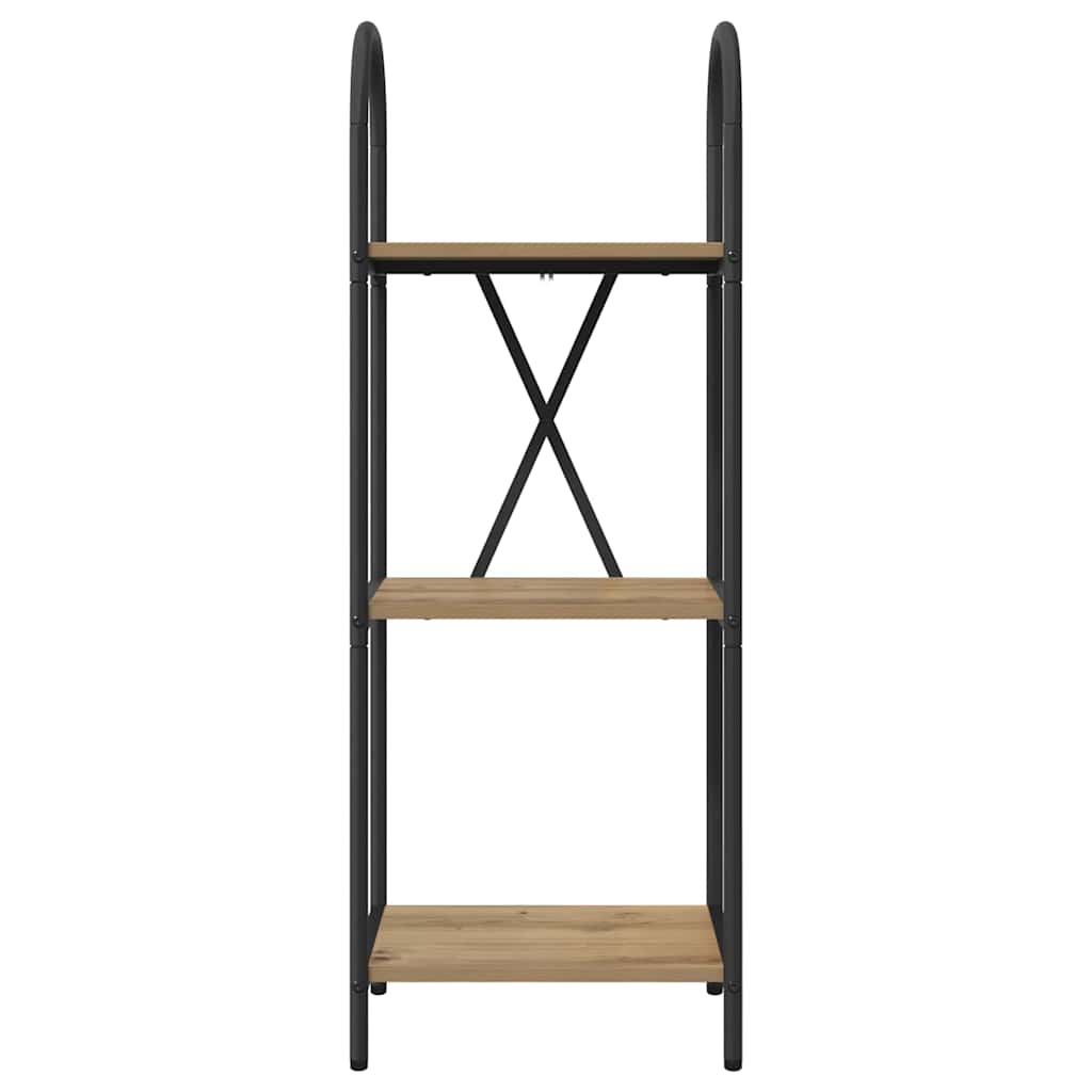 Bookshelf Artisan Oak 40 x 30 x 109 cm Engineered wood